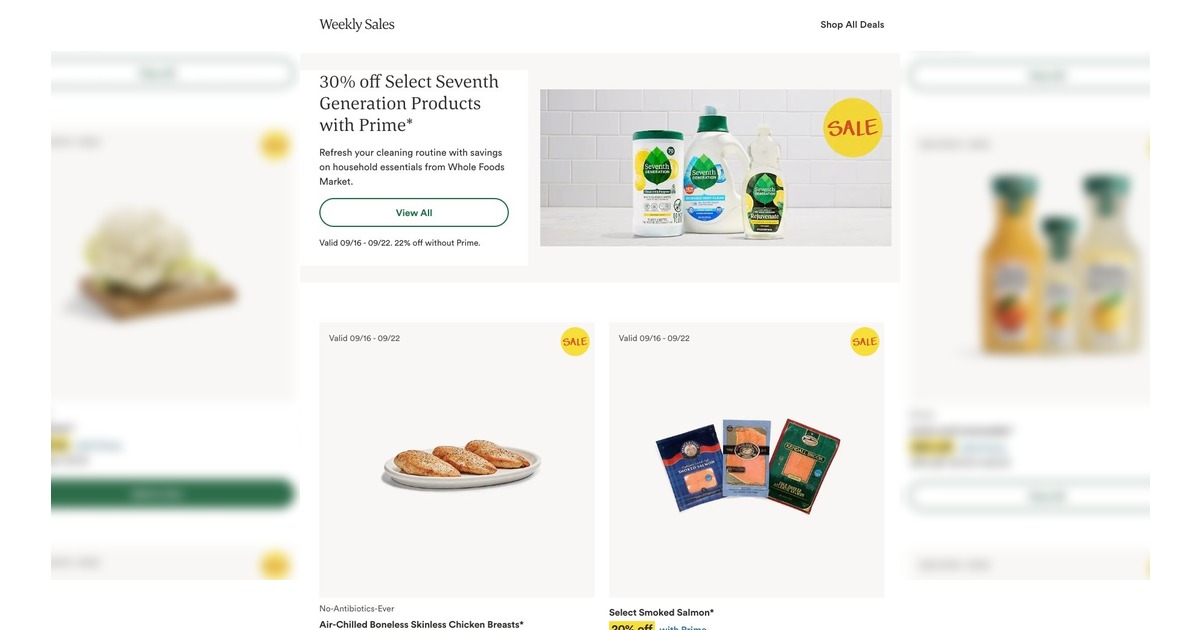 Whole Foods Weekly Ad (9/23/26 – 9/29/26) Early Preview