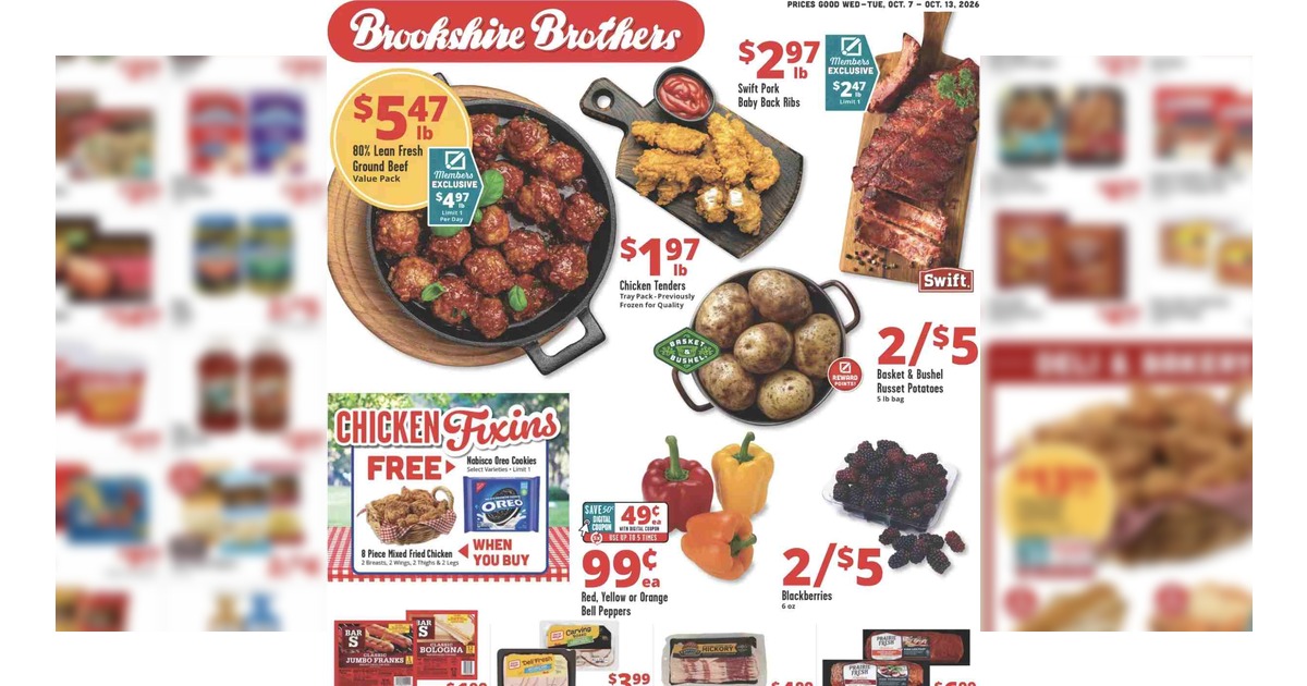 Brookshire Brothers Weekly Ad (10/7/26 – 10/13/26) Preview