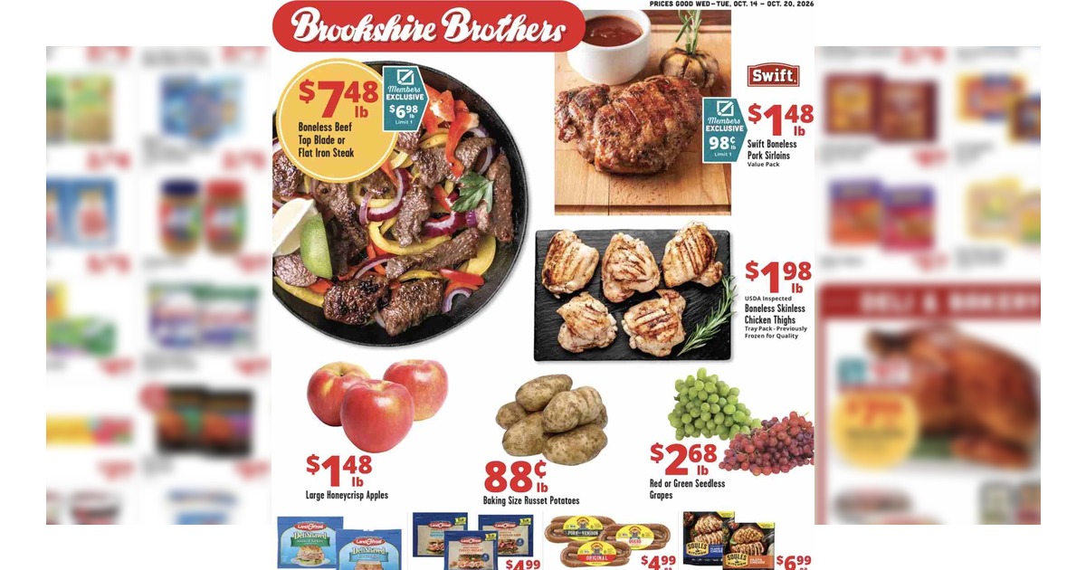 Brookshire Brothers Weekly Ad (10/14/26 – 10/20/26) Preview