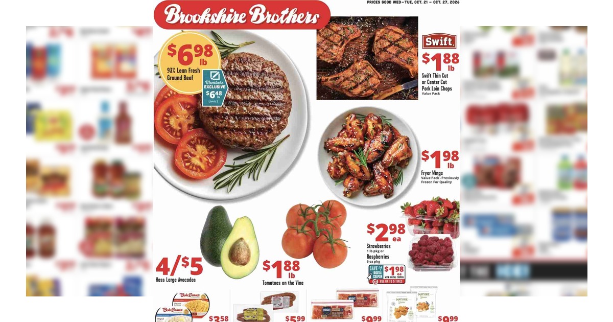 Brookshire Brothers Weekly Ad (10/21/26 – 10/27/26) Preview