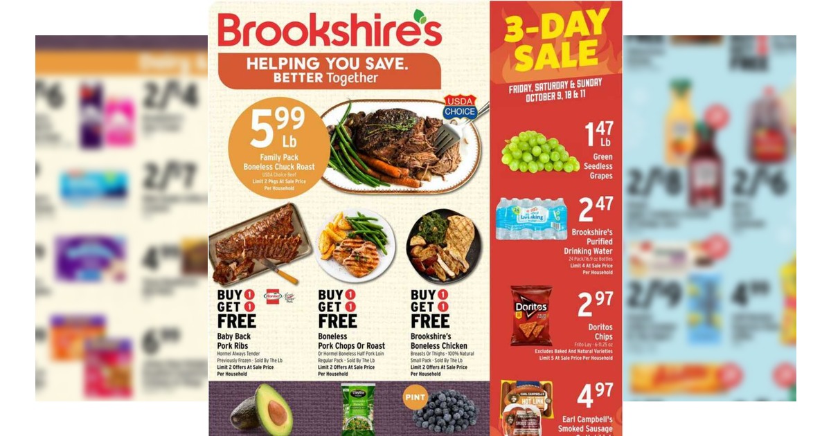 Brookshire's Ad (10/7/26 – 10/13/26) Weekly Ad Preview