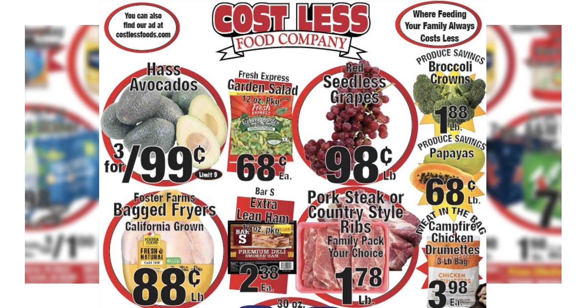 Cost Less Food Ad (10/7/26 – 10/13/26) Weekly Ad Preview