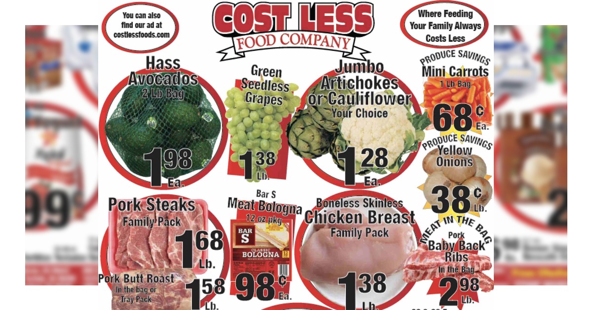 Cost Less Food Ad (10/21/26 – 10/27/26) Weekly Ad Preview