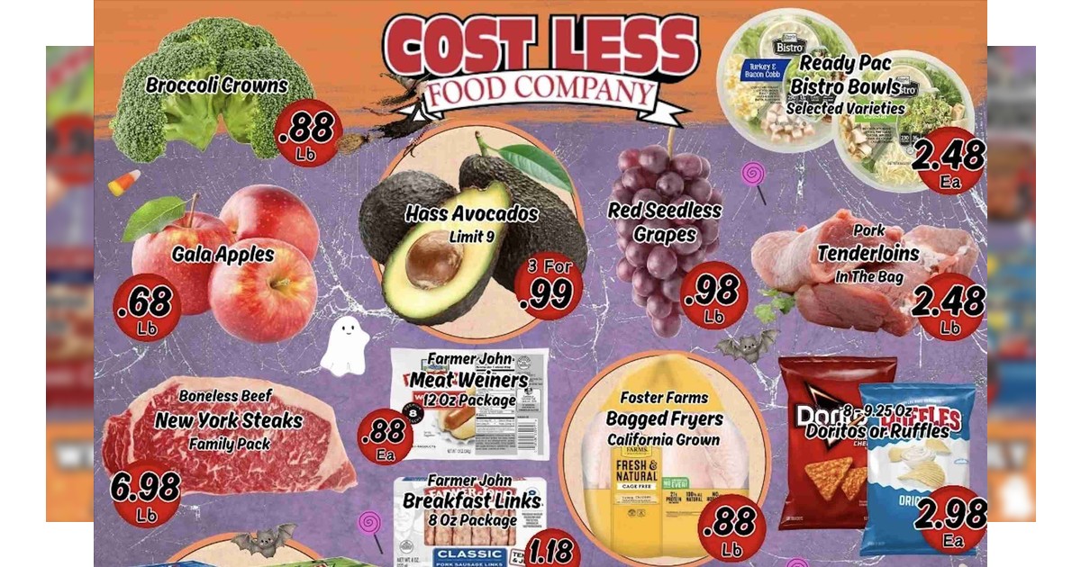 Cost Less Food Ad (10/28/26 – 11/3/26) Weekly Ad Preview