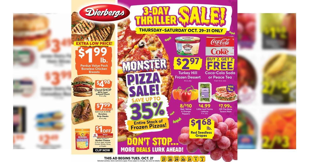 Dierbergs Weekly Ad (10/27/26 - 11/2/26) Early Preview