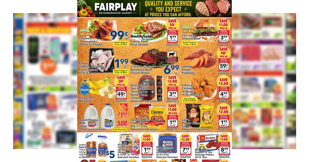 Fairplay Weekly Ad (10/21/26 – 10/27/26) Preview