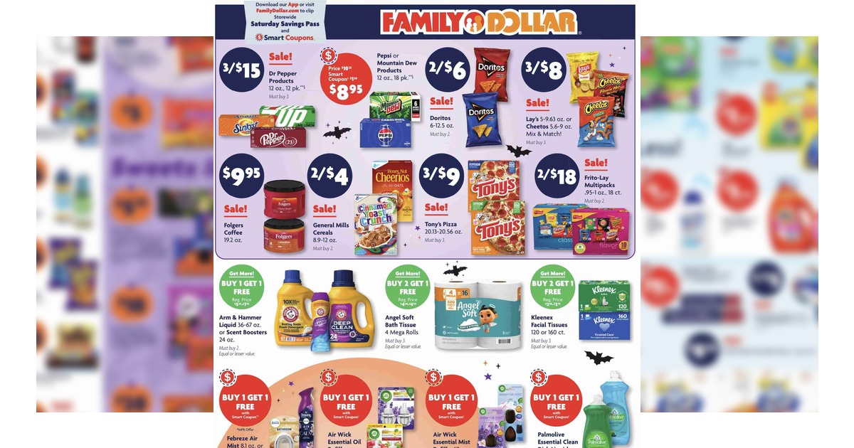 Family Dollar Weekly Ad (10/25/26 - 10/31/26) Preview!
