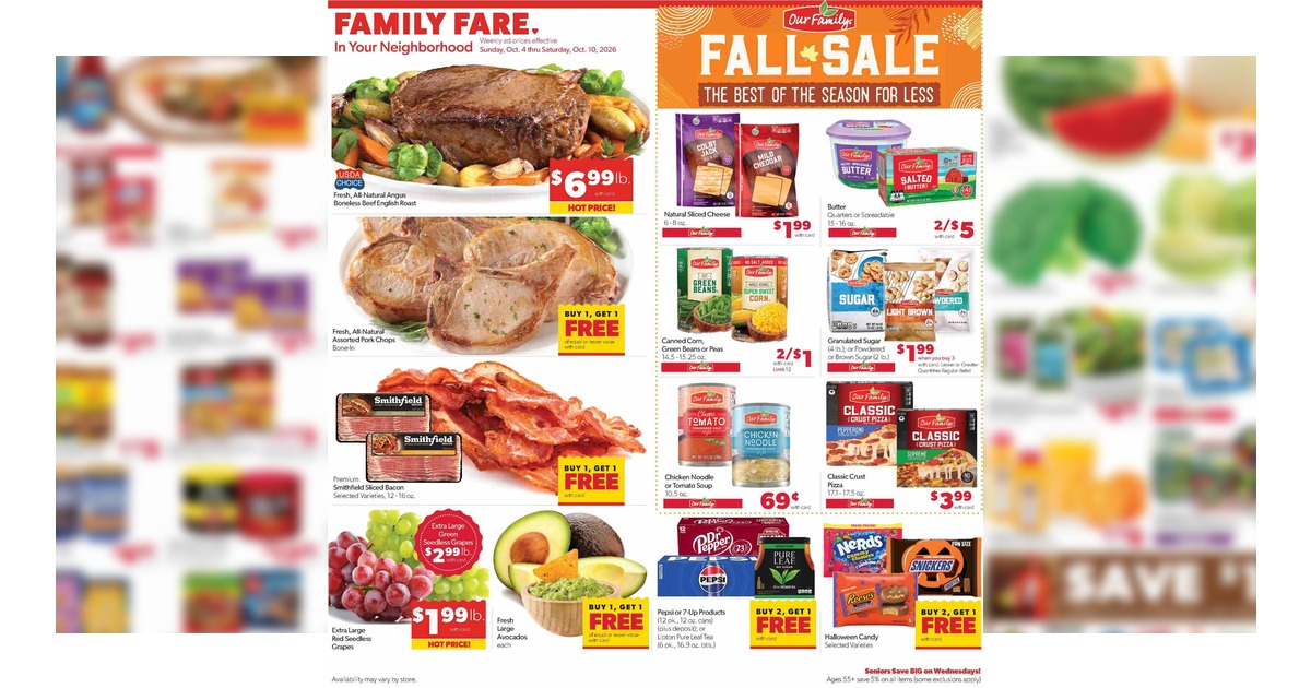 Family Fare Weekly Ad (10/4/26 - 10/10/26) Flyer Preview