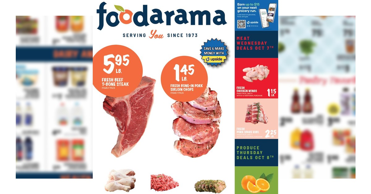 Foodarama Weekly Ad (10/7/26 – 10/13/26) Early Preview