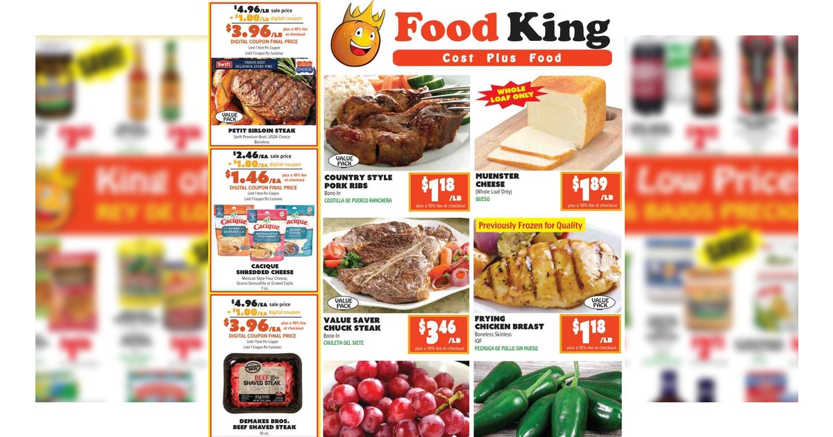 Food King Ad (10/7/26 – 10/13/26) Early Weekly Ad Preview