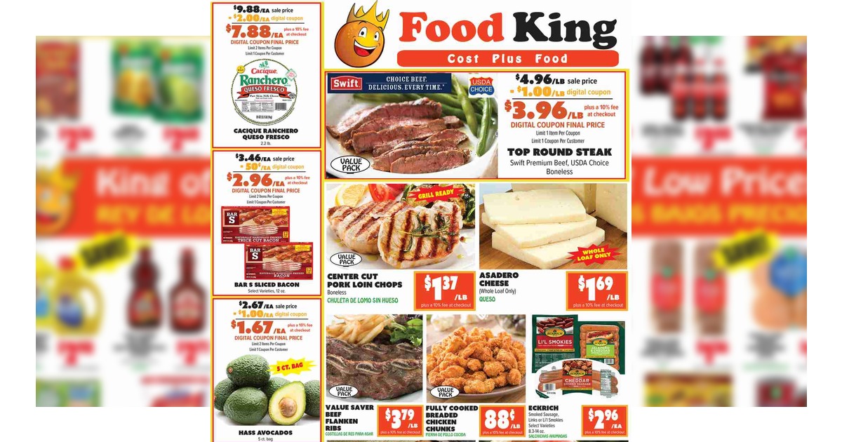 Food King Ad (10/14/26 – 10/20/26) Early Weekly Ad Preview