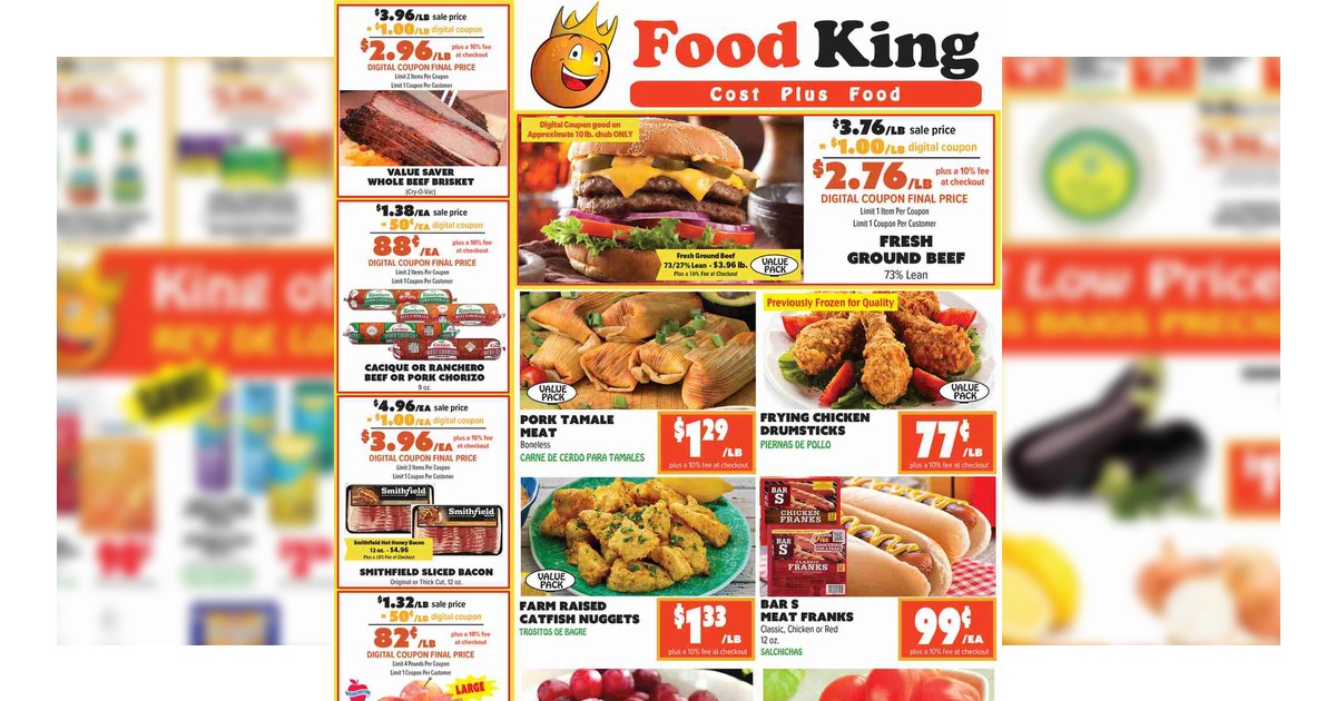 Food King Ad (10/21/26 – 10/27/26) Early Weekly Ad Preview
