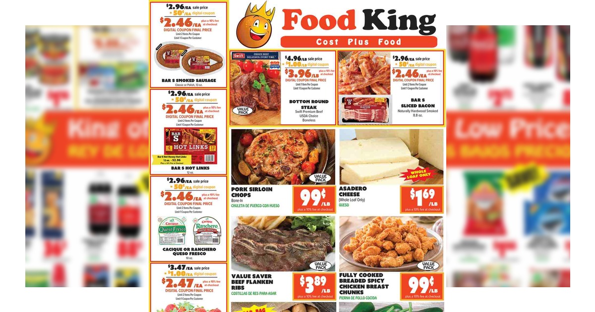 Food King Ad (10/28/26 – 11/3/26) Early Weekly Ad Preview