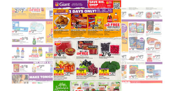 Giant Weekly Ad (10/30/26 - 11/5/26)