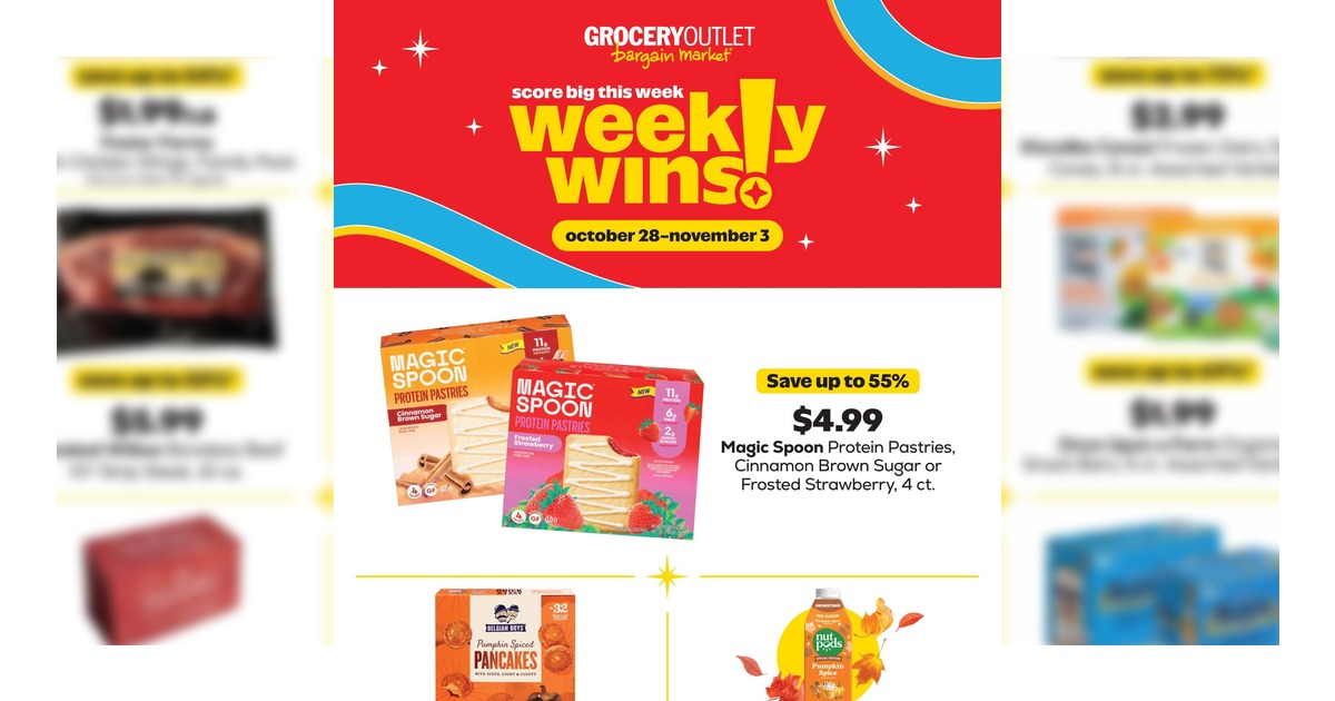 Grocery Outlet Weekly (10/28/26 – 11/3/26) Ad Preview