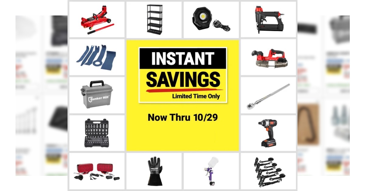 Harbor Freight Weekly Flyer (10/12/26 – 10/29/26) Sales Preview!