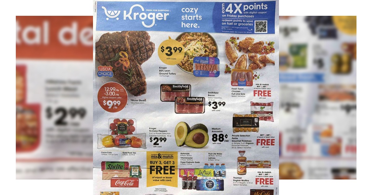 Kroger Weekly Ad (11/4/26 - 11/10/26) Early Preview!