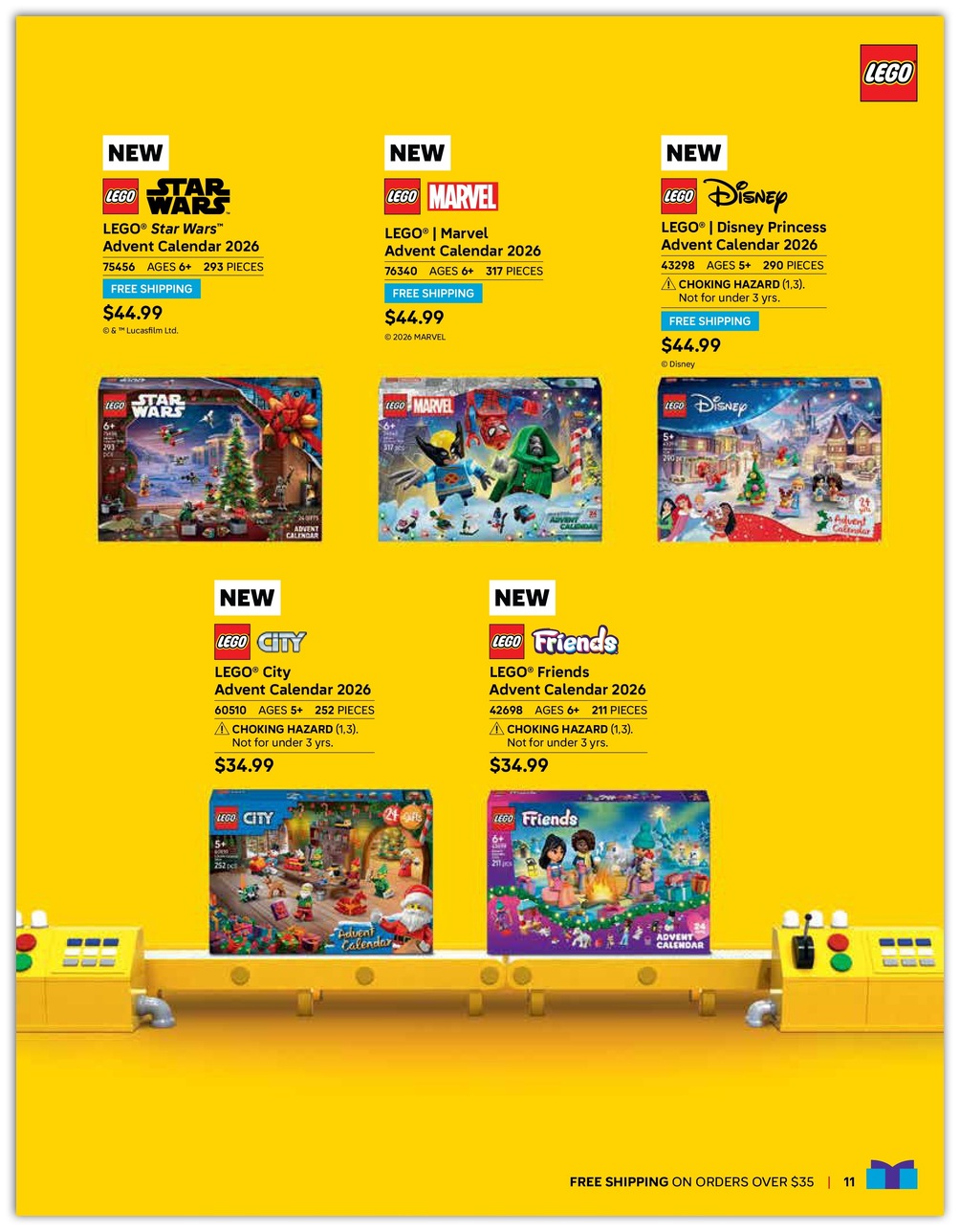Lego Holiday Catalog 2026