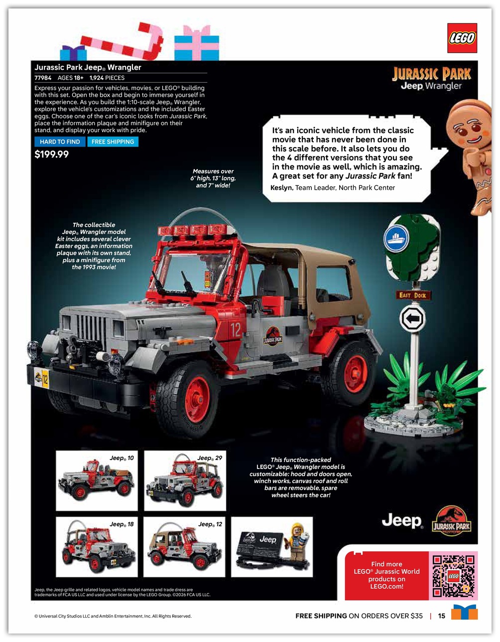 Lego Holiday Catalog 2026
