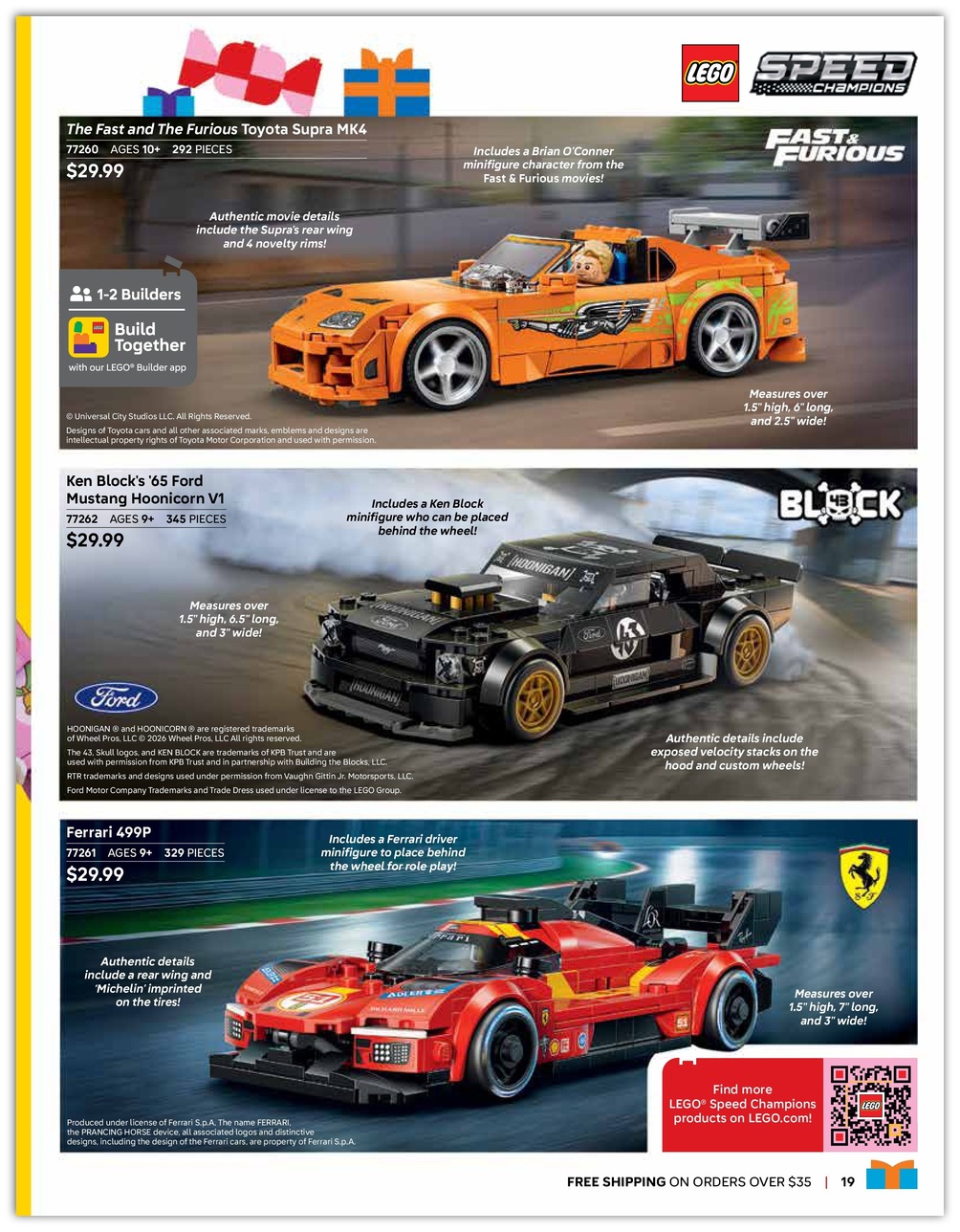Lego Holiday Catalog 2026