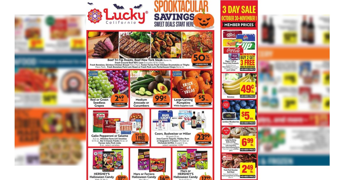 Lucky Supermarkets Weekly Ad (10/28/26 – 11/3/26) Preview