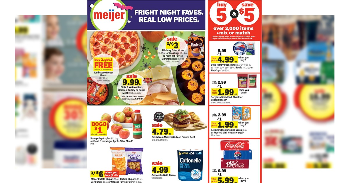 Meijer Weekly Ad (10/21/26 – 10/27/26) Preview!