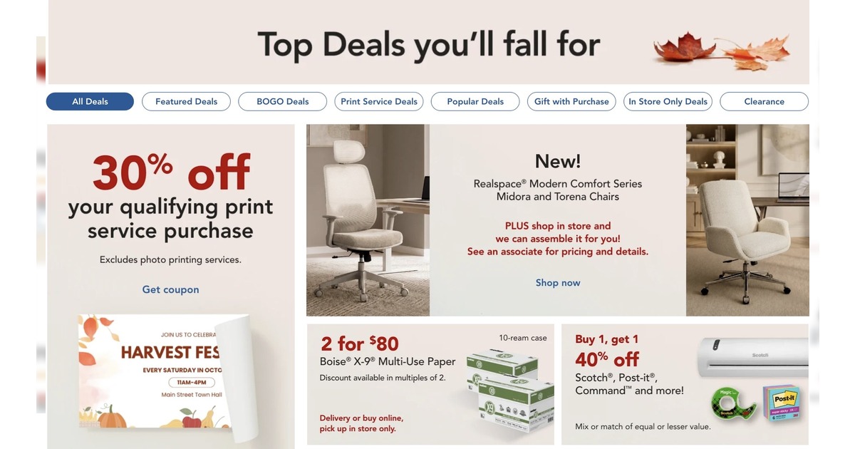 Office Depot Weekly Ad (10/11/26 - 10/17/26) Preview!
