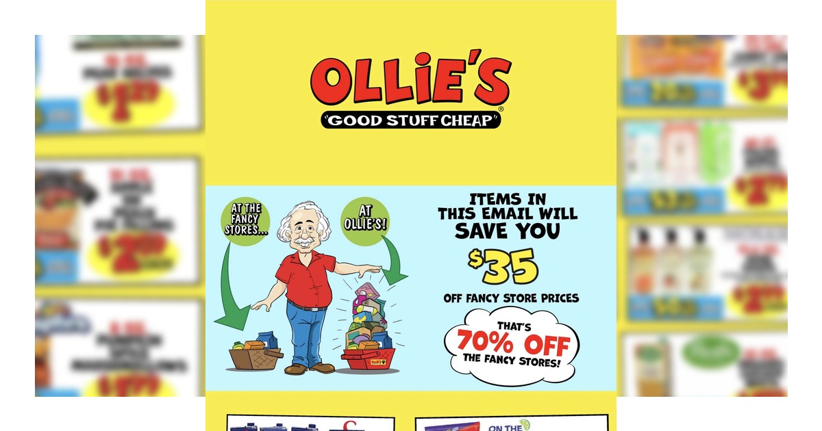 Ollie’s Weekly Ad (10/1/26 - 10/8/26) Preview!