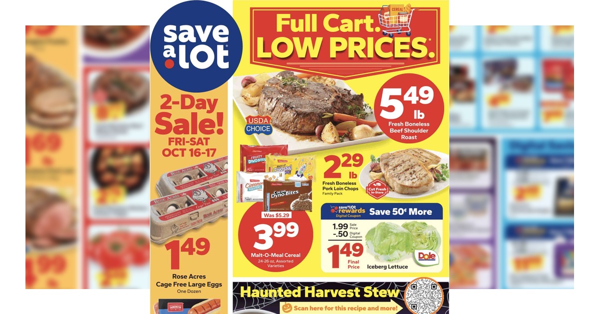 Save A Lot Weekly (10/11/26 - 10/17/26) Ad Preview