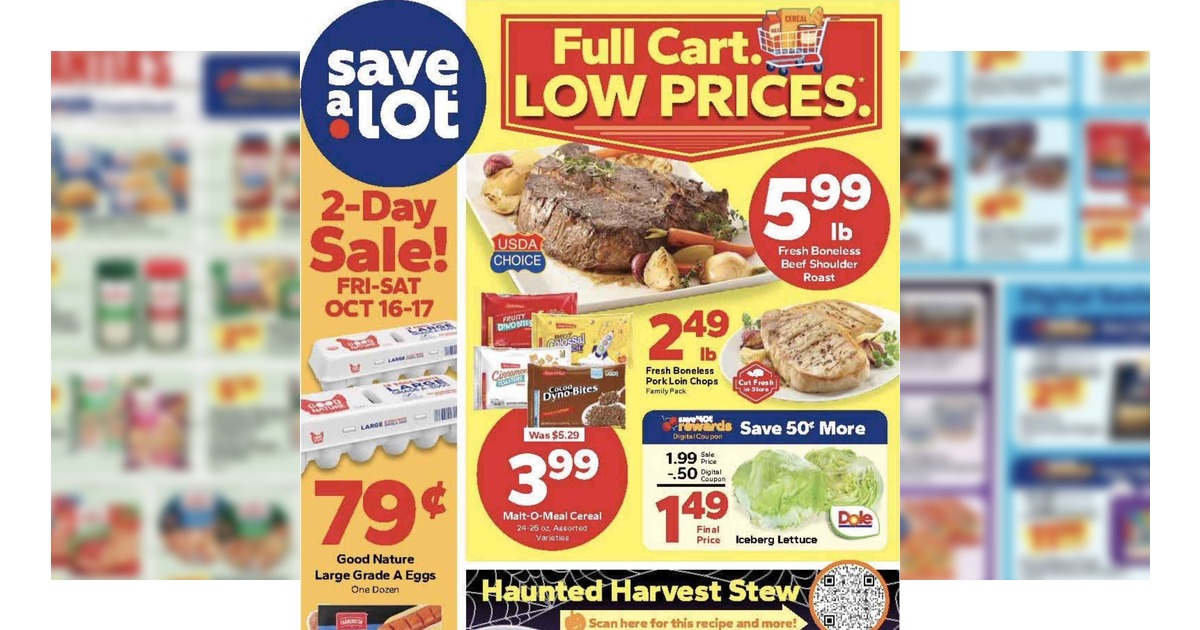 Save A Lot Weekly (10/14/26 - 10/20/26) Ad Preview