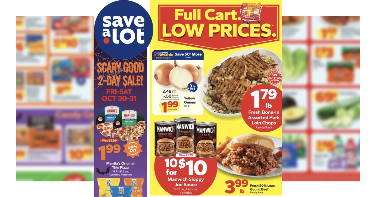 Save A Lot Weekly (10/25/26 - 10/31/26) Ad Preview
