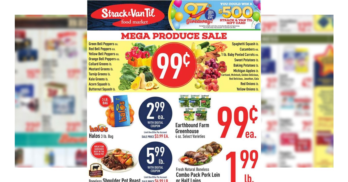 Strack and Van Til Weekly Ad (10/21/26 – 10/27/26) Early Preview