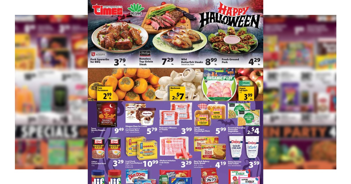 Times Supermarkets Weekly Ad (10/28/26 – 11/3/26) Preview