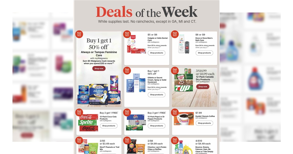 Walgreens Weekly Ad (10/11/26 - 10/17/26) Preview!